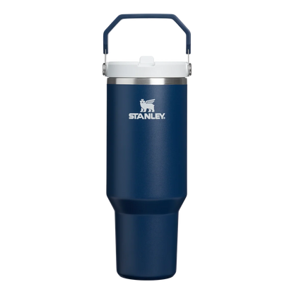The IceFlow™ Flip Straw Tumbler - 900ml - Dark Navy