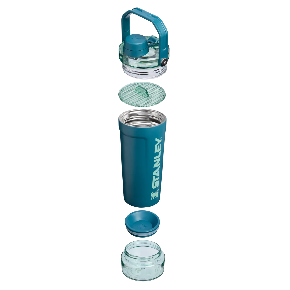 The Vitalize™ Shaker Bottle | 600ml - Coastal Teal