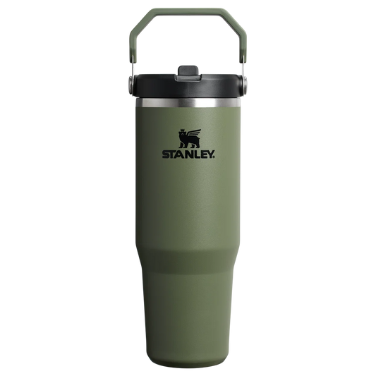The IceFlow™ Flip Straw Tumbler - 900ml - Dried Pine