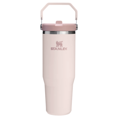 The IceFlow™ Flip Straw Tumbler - 900ml - Rose Quatz