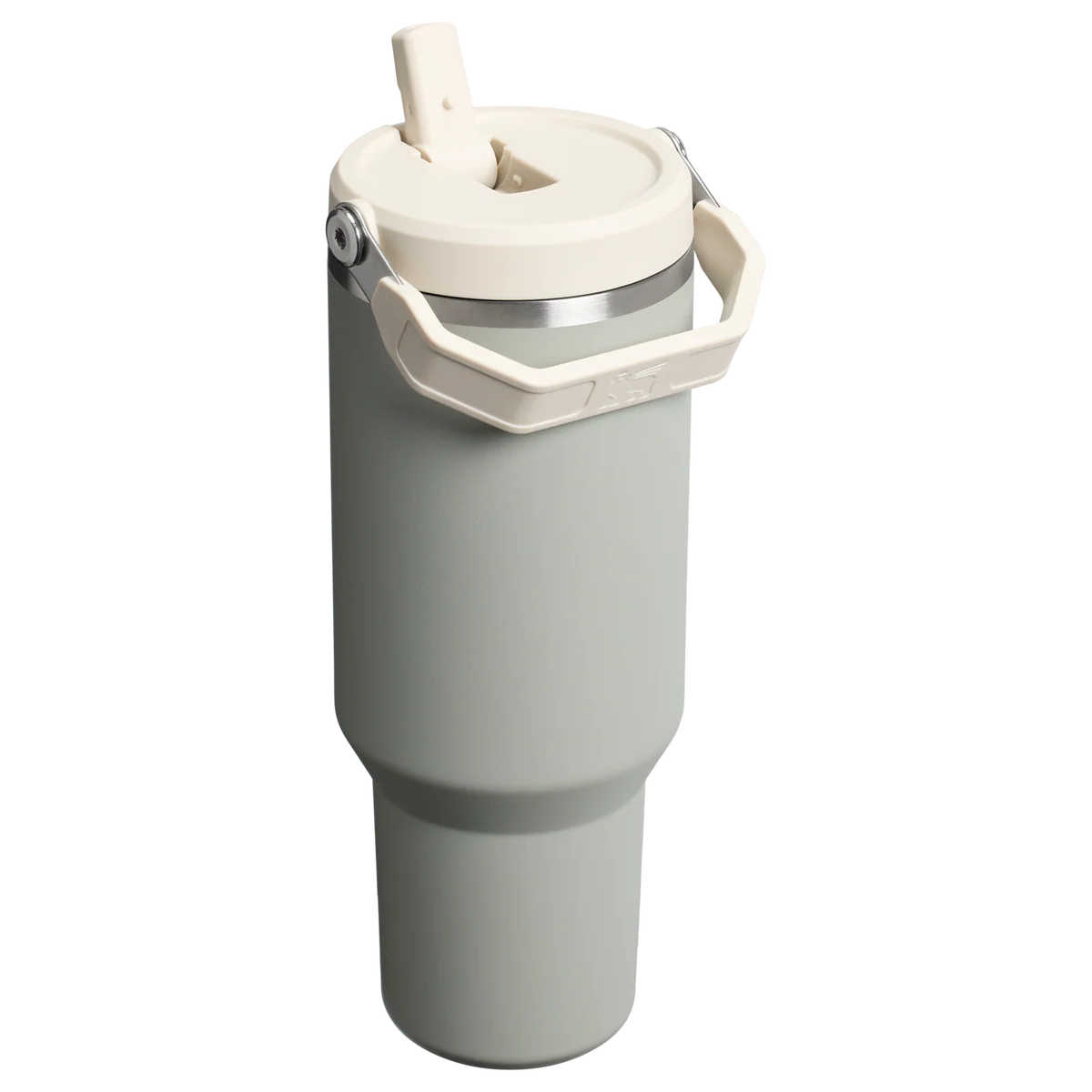 The IceFlow™ Flip Straw Tumbler - 900ml - Sage Grey