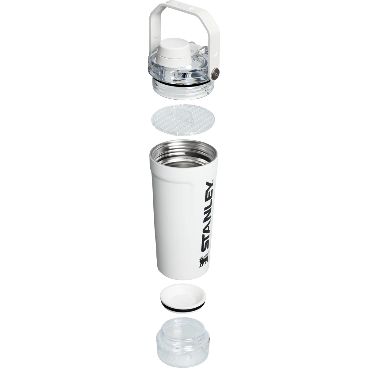 The Vitalize™ Shaker Bottle | 600ml - Chalk