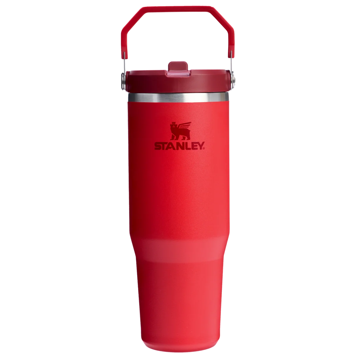 The IceFlow™ Flip Straw Tumbler - 900ml - Chilli Red