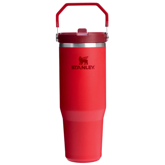 The IceFlow™ Flip Straw Tumbler - 900ml - Chilli Red