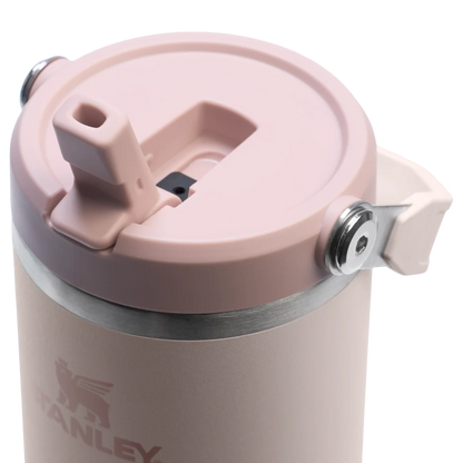 The IceFlow™ Flip Straw Tumbler - 900ml - Rose Quatz