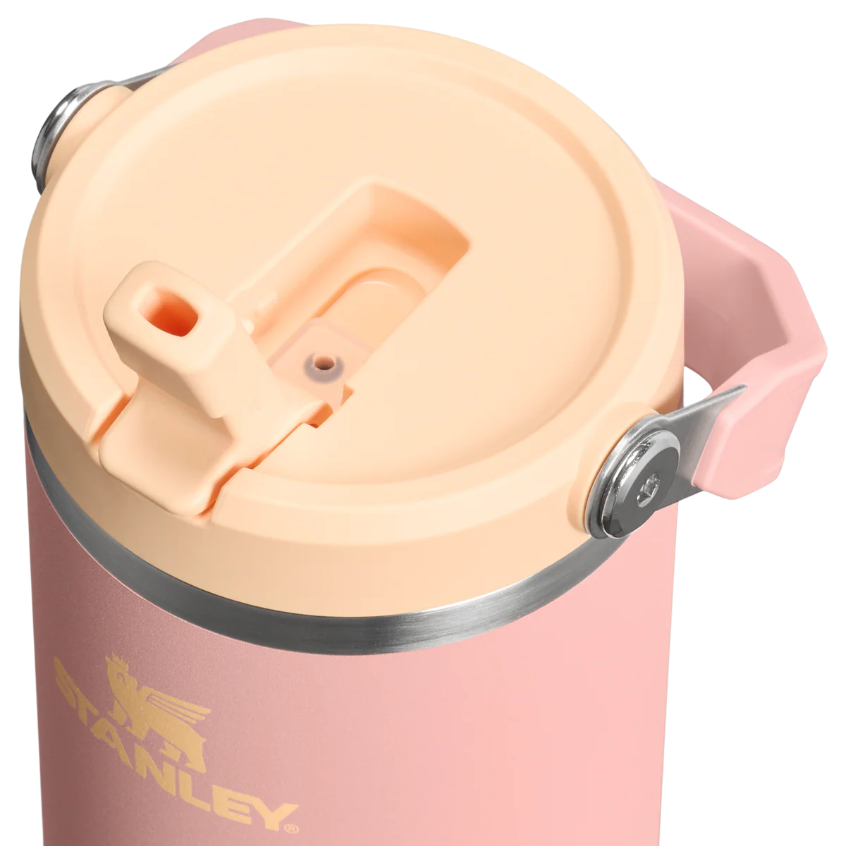 The IceFlow™ Flip Straw Tumbler - 900ml - Peach Rose