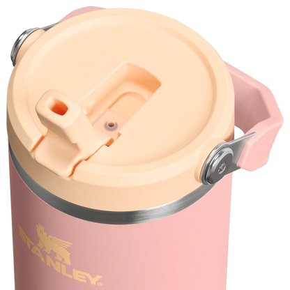 The IceFlow™ Flip Straw Tumbler - 900ml - Peach Rose
