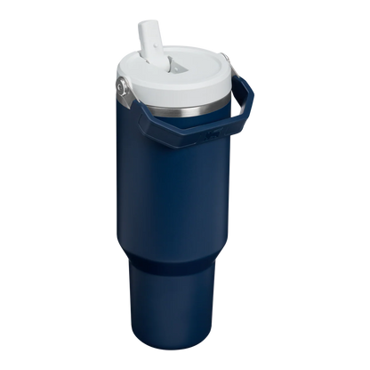 The IceFlow™ Flip Straw Tumbler - 900ml - Dark Navy