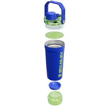 The Vitalize™ Shaker Bottle | 600ml - Cobalt Chartreuse